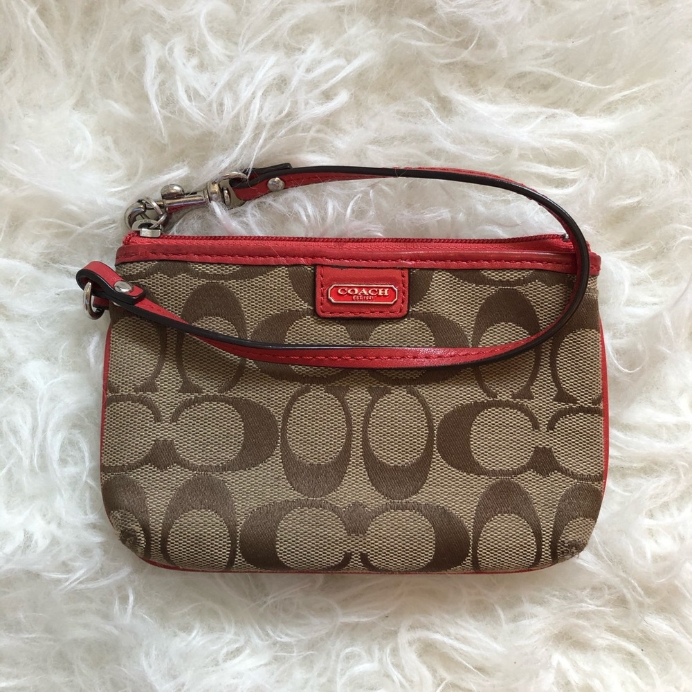Coach wrist wallet